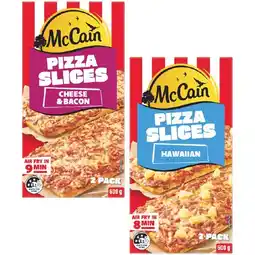 Woolworths McCain Pizza Slices 600g offer