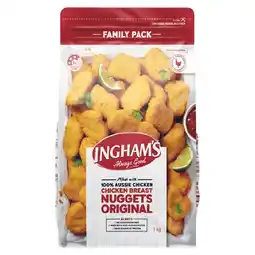 Woolworths Ingham's Original Chicken Tenders or Nuggets 1 kg offer