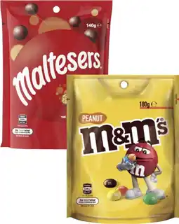 Coles Mars M&Ms, Maltesers or Pods 120g-180g offer