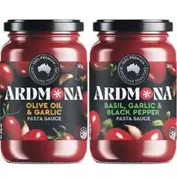Woolworths Ardmona Pasta Sauce 360g offer