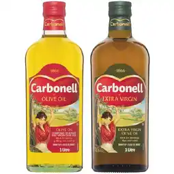 Woolworths Carbonell Olive Oil or Extra Virgin Olive Oil 1 Litre offer
