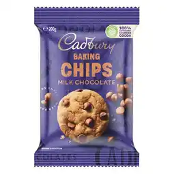 Woolworths Cadbury Choc Chips, Melts or Blocks 180-225g offer