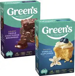 Coles Green's Deluxe Baking Mix 380g-630g offer