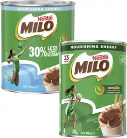 Coles Nestlé Milo 395g-460g offer