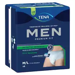 Woolworths TENA Men Level 4 Pk 8 offer