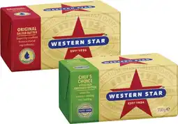 Coles Western Star Butter 250g offer