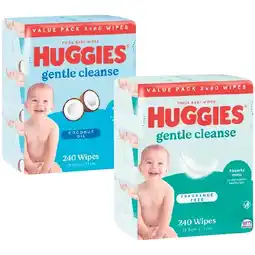 Woolworths Huggies Baby Wipes Pk 240 offer