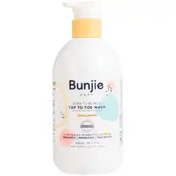 Woolworths Bunjie Baby Top to Toe Wash 500ml offer