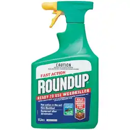 Woolworths Roundup Fast Action Weedkiller 1 Litre offer