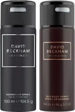 Coles David Beckham Body Spray 150mL offer