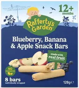 Coles Rafferty's Garden Snack Bars 12+ Months 128g offer