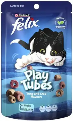 Coles Felix Cat Treats 50g-60g offer