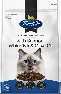 Coles Fussy Cat Grainfree Dry Cat Food 2.5kg offer