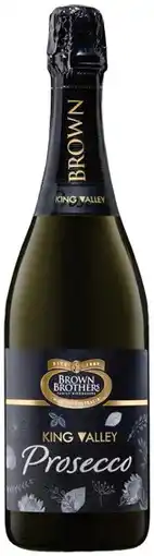 Coles Brown Brothers Prosecco NV 750mL offer