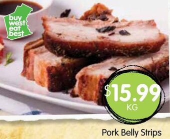 Spudshed Pork Belly Strips offer