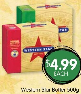 Spudshed Western Star Butter 500g offer