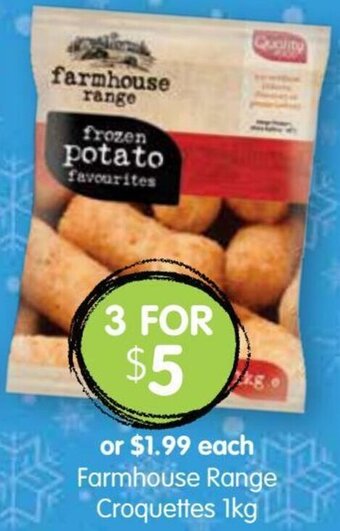 Farmhouse Range Croquettes 1kg