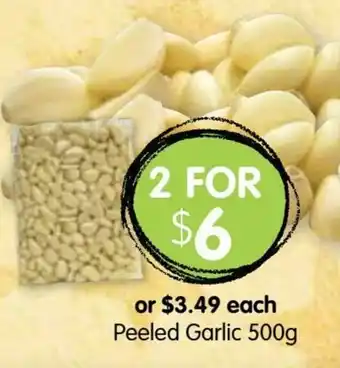 Spudshed Peeled Garlic 500g offer