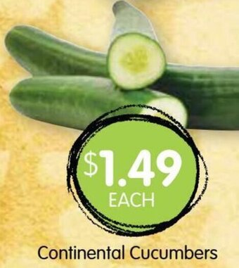 Spudshed Continental Cucumbers offer