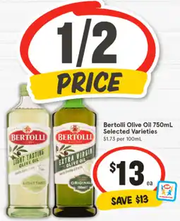 IGA Bertolli Olive Oil offer