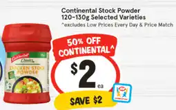 IGA Continental Stock Powder offer