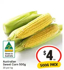 IGA Australian Sweet Corn offer