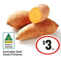 IGA Australian Gold Sweet Potatoes offer
