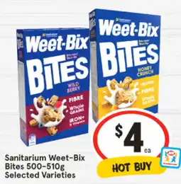 IGA Sanitarium Weet-Bix Bites offer