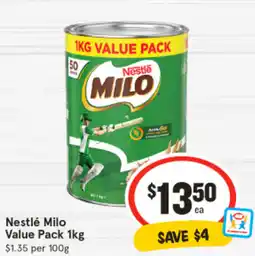 IGA Nestlé Milo offer