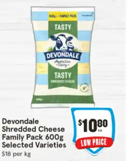 IGA Devondale Shredded Cheese offer