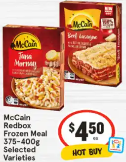 IGA McCain Redbox Frozen Meal offer