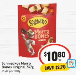 IGA Schmackos Marro Bones Original offer