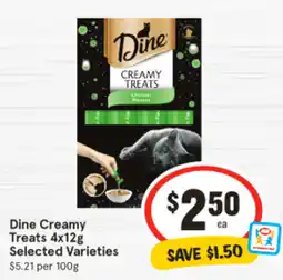IGA Dine Creamy Treats offer