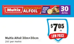 IGA Multix Alfoil offer