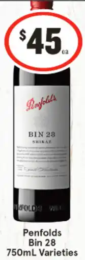IGA Penfolds Bin 28 offer