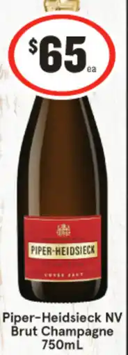 IGA Piper-Heidsieck NV Brut Champagne offer