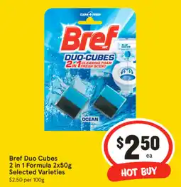 IGA Bref Duo Cubes 2 in 1 Formula offer