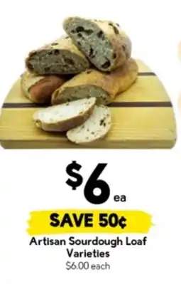 Drakes Artisan Sourdough Loaf Varieties offer