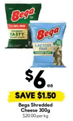 Drakes Bega Shredded Cheese offer