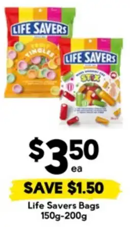 Drakes Life Savers Bags offer