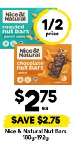 Drakes Nice & Natural Nut Bars offer