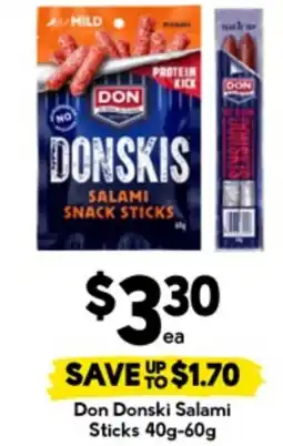 Drakes Don Donski Salami Sticks offer