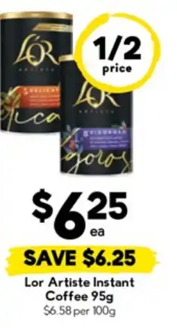 Drakes Lor Artiste Instant Coffee offer