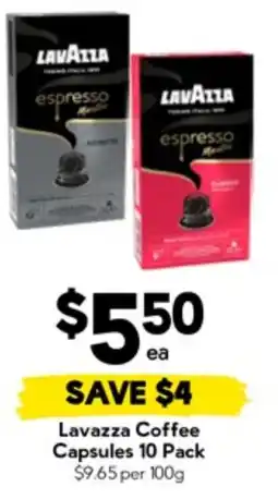Drakes Lavazza Coffee Capsules offer