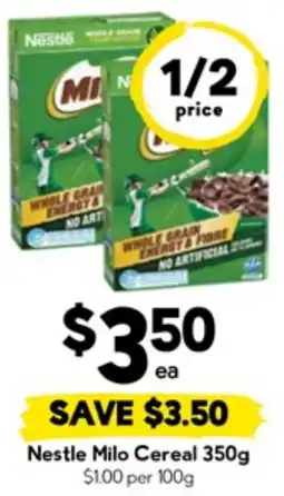 Drakes Nestle Milo Cereal offer