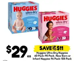 Drakes Huggies Ultra Dry Nappies offer