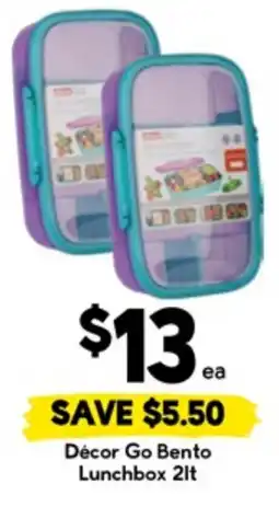 Drakes Décor Go Bento Lunchbox offer