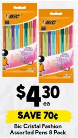 Drakes Bic Cristal Fashion Assorted Pens offer