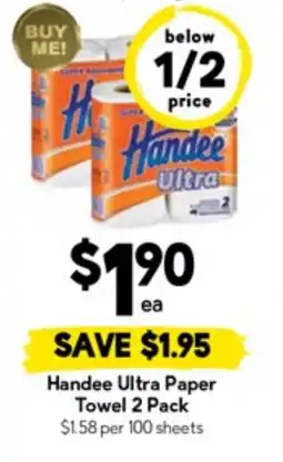 Drakes Handee Ultra Paper Towel offer