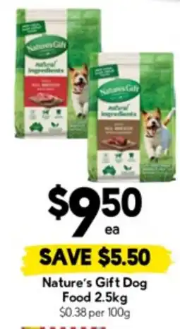 Drakes Nature's Gift Dog Food offer